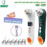 Máy hút mụn Nikio NK-220 - 6 đầu hút, camera soi da cao cấp