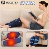 Máy massage bắp chân 4in1 Booster Boluojun ST-505A - Mát xa rung và áp suất khí nén, nhiệt nóng, xung điện EMS