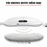 Máy massage bụng Nikio NK-162 vải nhung hươu