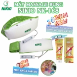 Máy Massage Giảm Mỡ Bụng Nikio NK-168 Rung và Nóng