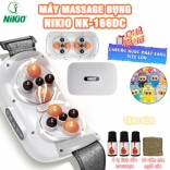 Máy Massage Bụng Nikio NK-166DC - Xoa Bóp Và Kết Hợp Nhiệt Nóng