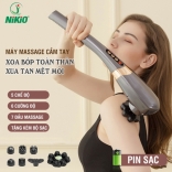 Máy massage lưng cầm tay Nikio NK-177 - 7 đầu massage, 5 chế độ, cán tay cầm dài giúp giảm đau nhức toàn thân