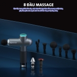 Máy massage cầm tay Booster LS 8 đầu massage