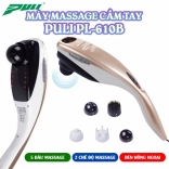 Máy massage cầm tay cá mập Puli PL-610B - Cán tay cầm dài dùng cho lưng