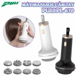 Máy massage cầm tay Puli PL-670 không dây pin sạc tiện lợi