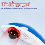 Máy massage cầm tay cá heo nhiệt hồng ngoại Puli PL-608B