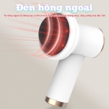 Máy massage cầm tay đèn hồng ngoại Puli PL-681DC