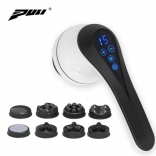 Máy massage bụng cầm tay 8 đầu pin sạc Puli PL-665DC thế hệ mới