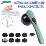 Máy massage cầm tay PULI PL-661DC4 - Không dây pin sạc 8 đầu