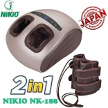 Máy massage chân áp suất khí Nhật Bản Nikio NK-188 - Trị suy giãn tĩnh mạch
