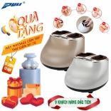 Máy massage chân hồng ngoại xoa bóp áp suất khí PULI PL-8855, mát xa lòng bàn chân nhiệt, áp suất khí