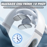 Máy massage cổ pin sạc xung điện cải thiện đau mỏi cổ Nikio NK-130D