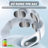 Máy massage cổ xung điện cải thiện đau mỏi cổ vai gáy Nikio NK-130D