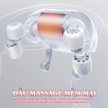 Máy massgae cổ vai gáy đầu massage mềm mại Booster ST-351