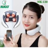 Máy massage cổ xung điện 4D Nikio NK-130 - 5 chế độ, 9 cường độ xung điện giảm đau nhức cổ, gáy