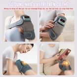 Máy massage đầu gối, khuỷu tay, vai sử dụng nhiều vị trí Nikio NK-185D