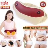 Gối mát xa bụng đa năng xoay và nhiệt hồng ngoại YIJIA YJ-209