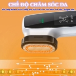 Máy massage mặt ion Nikio NK-128 - Đẩy tinh chất, điện di nóng lạnh RF