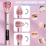 Máy massage mặt, mắt, môi đầu massage xoay 180 độ Nikio NK-125D