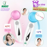 Búa nóng lạnh 2 đầu massage mặt và mắt cầm tay Nikio NK-127