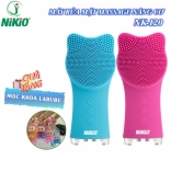 Máy massage mặt, rửa mặt Nikio NK-120 - Đầu silicon cao cấp, tay cầm chắc chắn