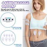 Máy massage xung điện 4 kênh độc lập Nikio NK-103A