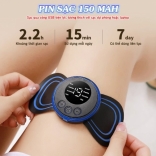 Máy massage xung điện cánh bướm Nikio pin sạc 150 mAh