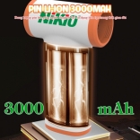 Máy thổi khí cầm tay pin sạc 3000 mAh Nikio ST-805B