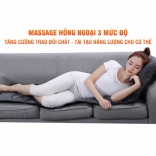 Nệm massage toàn thân có gối Nikio NK-151-05