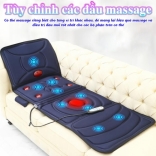 Nệm massage toàn thân tùy chỉnh đầu massage Nikio NK-153