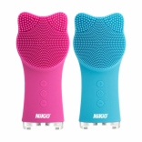 Máy massage mặt, rửa mặt Nikio NK-120 - Đầu silicon cao cấp, tay cầm chắc chắn