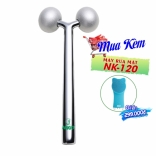 Cây lăn massage mặt, nâng cơ, tạo cầm Vline Nikio NK-125G - Chất liệu hợp kim cao cấp