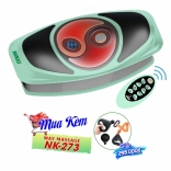 Máy massage lưng và kéo giãn cột sống lưng Nikio NK-159 - 5in1 giảm đau nhức lưng - Màu xanh