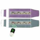 Đệm (túi) chườm nóng muối biển Nikio NK-202 - Dòng cao cấp có khóa dán, túi chườm ngải cứu hỗ trợ giảm đau nhức toàn thân