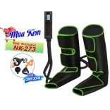 Máy nén ép trị liệu suy giãn tĩnh mạch bắp chân và bàn chân Nikio NK-285 - Hỗ trợ giảm đau nhúc và tê nhức chân