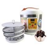 Máy làm tỏi đen Nikio NK-696 - Màu xám bạc-02