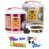 Máy làm tỏi đen Nikio NK-696 - 6L, làm 2kg tỏi, nồi làm tỏi đen chuyên dụng