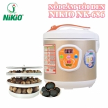 Máy làm tỏi đen tùy chỉnh Nikio NK-686 vàng Gold - 6L, công nghệ Nhật Bản