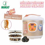 Máy làm tỏi đen tùy chỉnh Nikio NK-686 vàng Gold - 6L Nhật Bản