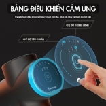 Súng massage cầm tay Booster M2-B 120W, 9 đầu - Cảm biến lực đấm AI thông minh