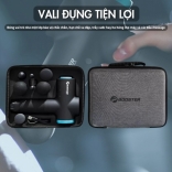 Súng massage cầm tay Booster M2-B 120W, 9 đầu - Cảm biến lực đấm AI thông minh