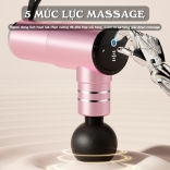 Súng massage cầm tay Booster MINI 2A - 5 đầu massage, hỗ trợ phục hồi cơ