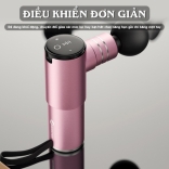 Súng massage cầm tay Booster MINI 2A - 5 đầu massage, hỗ trợ phục hồi cơ
