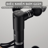Súng massage cầm tay Booster MINI 2A - 5 đầu massage, hỗ trợ phục hồi cơ