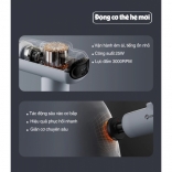 Súng massage cầm tay đông cợ không chổi than Booster Mini V2 8 đầu