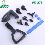 Súng massage giảm đau nhức mỏi, giãn cơ toàn thân thế hệ mới Nikio NK-275, kèm đai mát xa
