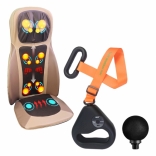 Combo 10 - Bộ sản phẩm hỗ trợ chăm sóc sức khỏe toàn thân - Ghế massage Nikio NK-180 và súng massage giãn cơ Nikio NK-273