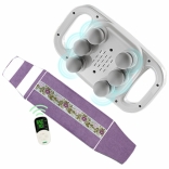 Combo 16 - Bộ sản phẩm giúp hỗ trợ giảm đau nhức mỏi lưng nhanh - Túi chườm nóng muối biển Nikio NK-202 và Máy đấm lưng NK-272 PRO