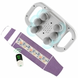 Combo 16 - Bộ sản phẩm giúp hỗ trợ giảm đau nhức mỏi lưng nhanh - Túi chườm nóng muối biển Nikio NK-202 và Máy đấm lưng NK-272 PRO