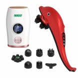 Combo 20 - Bộ sản phẩm hỗ trợ giảm đau nhức mỏi và tê bì chân tay nhanh máy đấm lưng cầm tay cá heo Nikio NK-178 và máy massage bàn tay Nikio NK-330